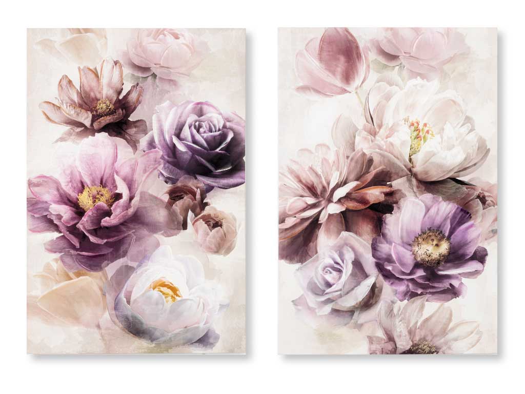 Cuadro de flores Silk Flowers II