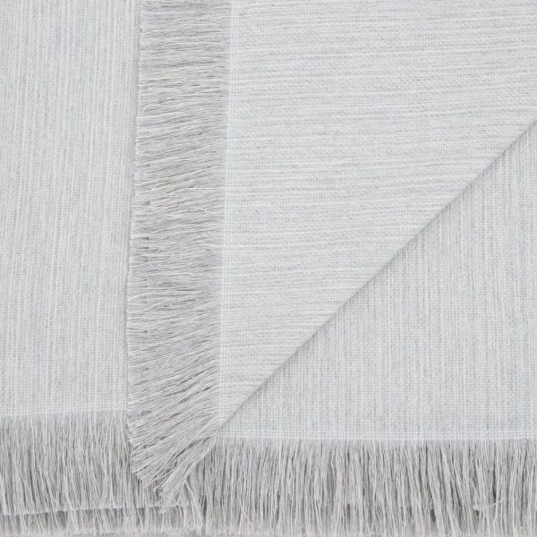 Mantel Flecos Beige-Gris 150 X 200 Cm - Imagen 3