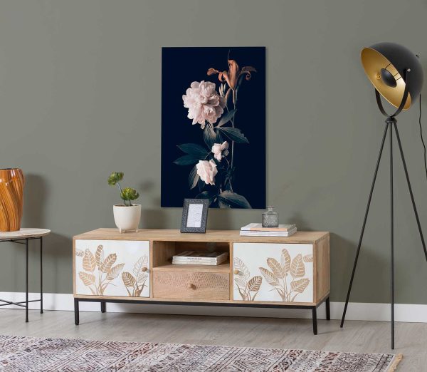 Aparador Mango Con Patas Metal 140*40*80 Cm - Imagen 16