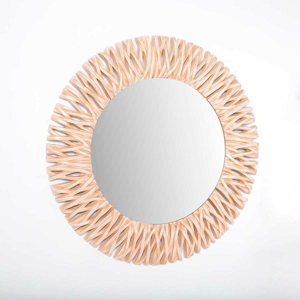 Espejo De Resina Crema 120*120 Cm