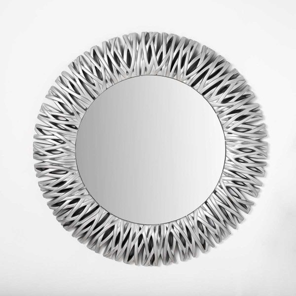 Espejo De Resina Plata 120*120 Cm