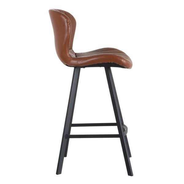 Taburete Camel Metal / Simil Piel 45 X 55 X 94 Cm - Imagen 3