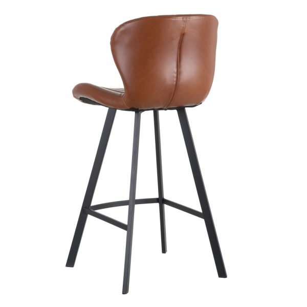 Taburete Camel Metal / Simil Piel 45 X 55 X 94 Cm - Imagen 4
