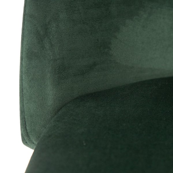 Taburete Alto Verde Oscuro Tejido-Metal 40,20 X 48,20 X 102 - Imagen 7