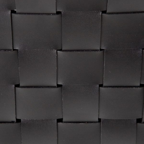 TABURETE NEGRO METAL / PIEL SALÓN 48 X 51 X 100 CM - Imagen 6