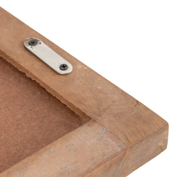 MUEBLE AUXILIAR NATURAL MADERA DE MANGO 60 X 38 X 188 CM - Imagen 6