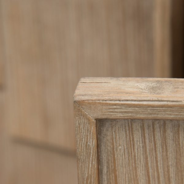 APARADOR CREMA MADERA-HIERRO SALÓN 180 X 45 X 84 CM - Imagen 6