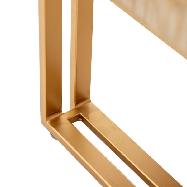 APARADOR CREMA MADERA-HIERRO SALÓN 180 X 45 X 84 CM - Imagen 8