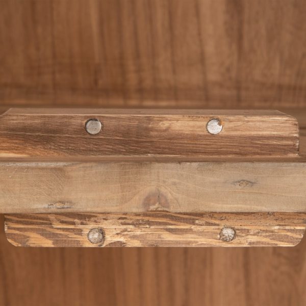 ARMARIO NATURAL MADERA DE OLMO SALÓN 122 X 44 X 210 CM - Imagen 9