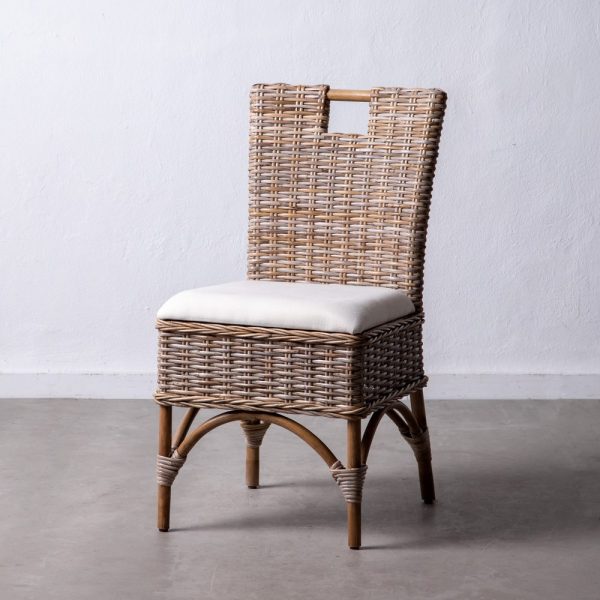 Silla Natural Ratán Salón 45 X 50 X 92 Cm