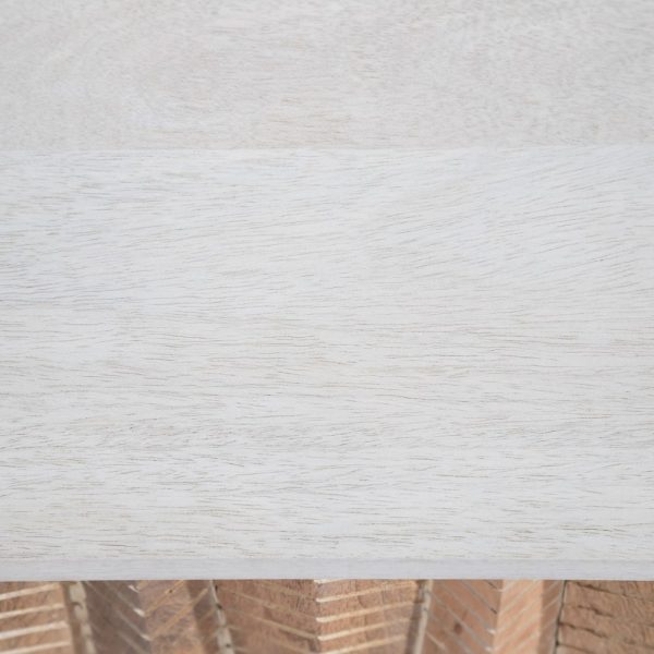 APARADOR NATURAL-CREMA MADERA / METAL 152 X 40,50 X 77 CM - Imagen 7