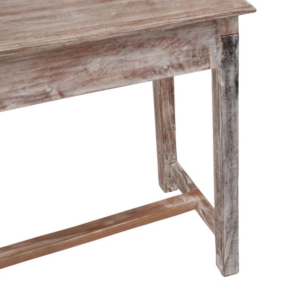 MESA AUXILIAR BLANCO ROZADO 66 X 44 X 66 CM - Imagen 5