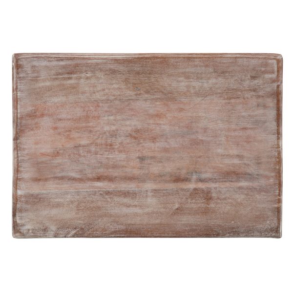 MESA AUXILIAR BLANCO ROZADO 66 X 44 X 66 CM - Imagen 8