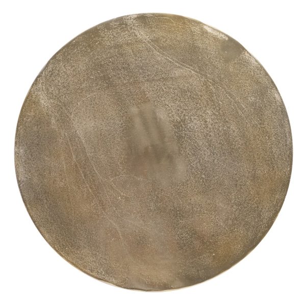 MESA AUXILIAR ORO ALUMINIO SALÓN 60 X 60 X 65 CM - Imagen 8