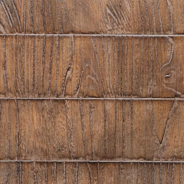 APARADOR MARRÓN MADERA-HIERRO SALÓN 179,50 X 45 X 84,50 CM - Imagen 7