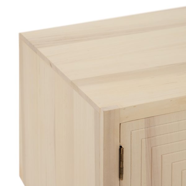 Mueble Tv Natural Dm-Madera 140 X 40 X 55 Cm - Imagen 4