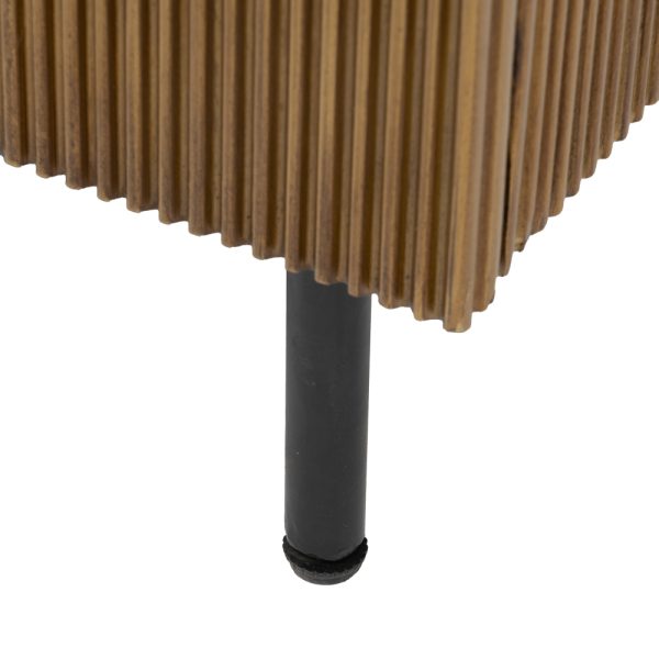 MUEBLE TV MARRÓN-NEGRO MÁRMOL/MADERA 170 X 40 X 51,50 CM - Imagen 11