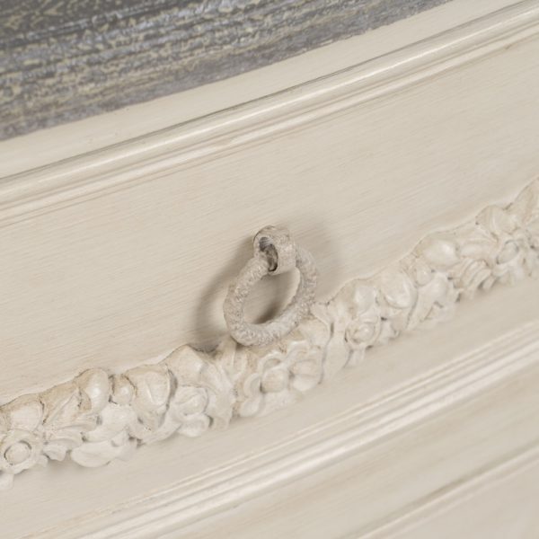 MESITA BEIGE-GRIS DM-MADERA DORMITORIO 55 X 45 X 76 CM - Imagen 7